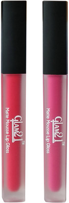 

Glam 21 Matte Red and Pink Color Lip Gloss 5g(5 g, Red)