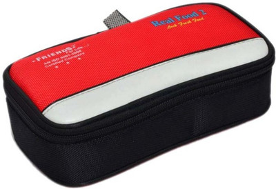

Hengli FRIENDS REAL FOOD 2 Containers Lunch Box(500 ml), Multicolor