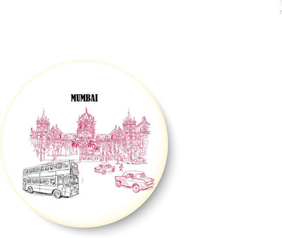 

Peacockride Mumbai Fridge Magnet Fridge Magnet Pack of 1(Multicolor)