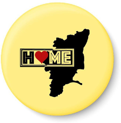 

Peacockride Tamilnadu Home Love Fridge Magnet Fridge Magnet Pack of 1(Multicolor)