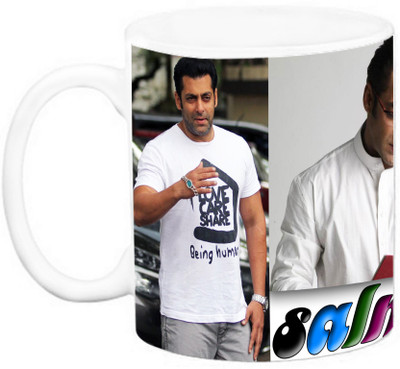 

EFW BOLLYWOOD ACTOR - SALMAN KHAN (Design 8) Ceramic Mug(325 ml), Multicolor