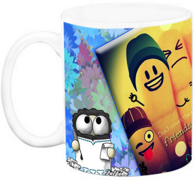 

EFW FRIENDSHIP - dearest friend Quotes Ceramic Mug(325 ml), Multicolor