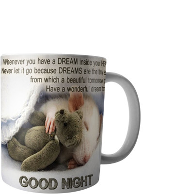 

RD Creations Specially Designs Good Night Wishes for Special People in Your Life PWMGN082017M37 Ceramic Mug(300 ml), Multicolor