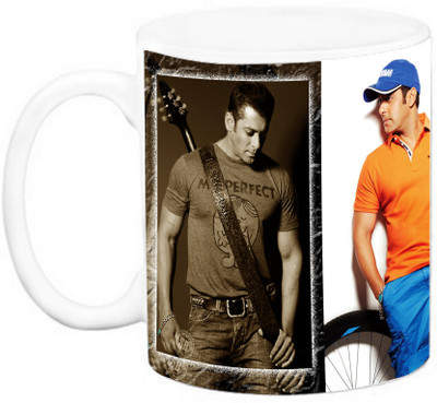 

EFW BOLLYWOOD ACTOR - SALMAN KHAN (Design 11) Ceramic Mug(325 ml), Multicolor