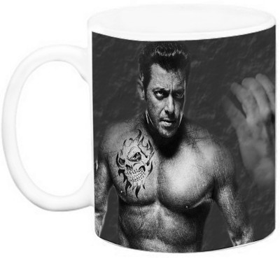 

EFW BOLLYWOOD ACTOR - SALMAN KHAN (Design 5) Ceramic Mug(325 ml), Multicolor