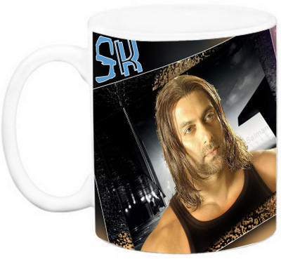 

EFW BOLLYWOOD ACTOR - SALMAN KHAN (Design 6) Ceramic Mug(325 ml), Multicolor