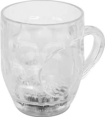 Aqua De Vida Rainbow Coloured Plastic Mug(60 ml), White