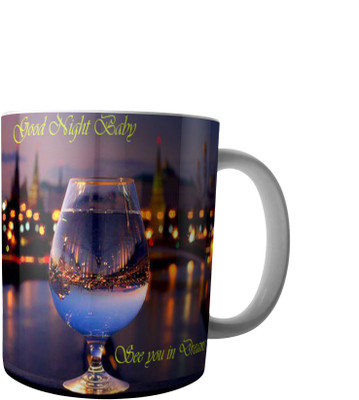 

RD Creations Specially Designs Good Night Wishes for Special People in Your Life PWMGN082017M55 Ceramic Mug(300 ml), Multicolor