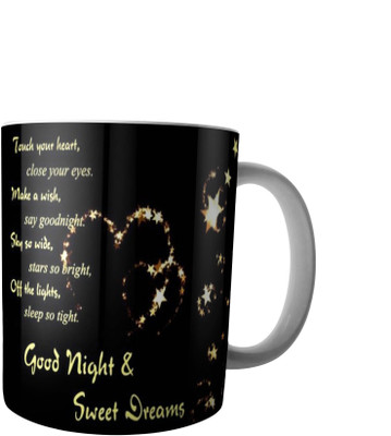 

RD Creations Specially Designs Good Night Wishes for Special People in Your Life PWMGN082017M88 Ceramic Mug(300 ml), Multicolor