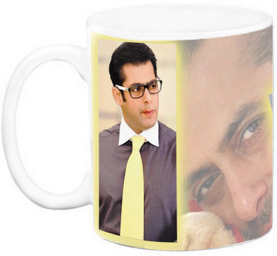 

EFW BOLLYWOOD ACTOR - SALMAN KHAN (Design 10) Ceramic Mug(325 ml), Multicolor