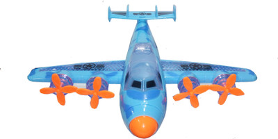 

TALKING GANESHA Hunting Aviation Airplane With Cool Lights & Music toy for kids (Multicolor)(Multicolor)