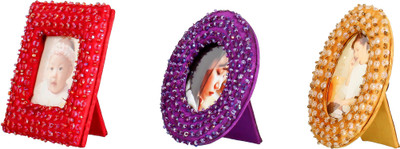 

CopmetentCraft MDF Photo Frame(Red, Purple, Yellow, 1 Photos)
