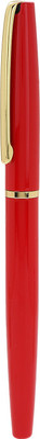 

Perfect Red Contemporary With Gold Trim Roller Ball Pen