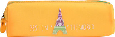 

Uberlyfe 1673 Paris Eiffel Tower Art Plastic Pencil Box(Set of 1, Yellow)