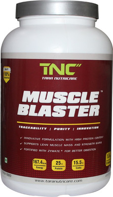 

Tara Nutricare TARA NUTRICARE MUSCLE BLASTER 2.2 LBS Whey Protein(1000 g, CHOCOLATE, VANILLA, STRAWBERRY)
