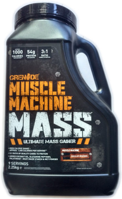 

Grenade Muscle Machine Weight Gainers/Mass Gainers(2250 g, Chocolate)