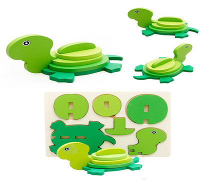 

Jack Royal Tortoise 3D wooden puzzle(6 Pieces)
