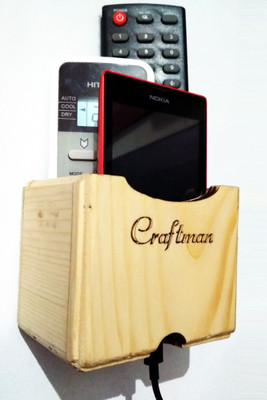 

Craftman CHU56 Wooden Wall Shelf(Number of Shelves - 1, Yellow)