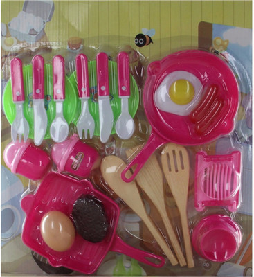 

Hamleys Comdaq Kitchen Set with Pans and Cutlery