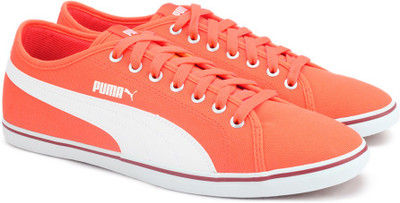 

Puma Elsu v2 CV Sneakers For Men(Orange, Hot coral-puma white