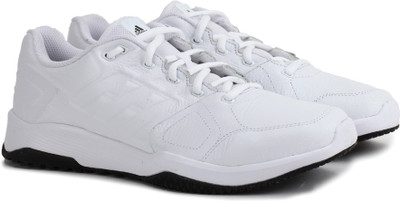 

ADIDAS DURAMO 8 LEATHER Training Shoes For Men(White, Ftwwht/gretwo/silvmt