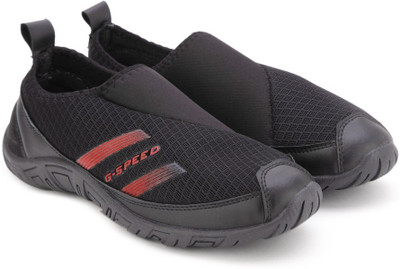 

Newport String Walking Shoes For Men(Black, Black/silver