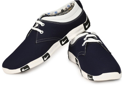 

YODDLY R5014 Canvas Shoes For Men(Navy