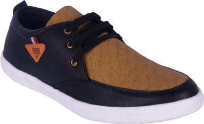 

OORA Shoes for Men Casual Sneakers Corporate Casuals For Men(Black