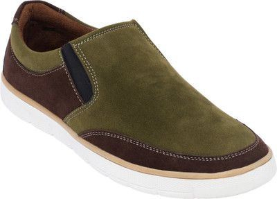 

Aadil Loafers For Men(Green