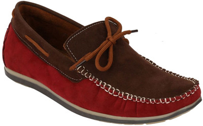 

AADIL Loafers For Men(Red