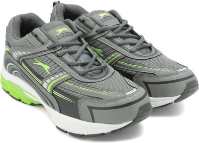 

Slazenger Nevada Slazenger Nevada Running Shoes For Men(Grey, Green, Dk grey / lime green