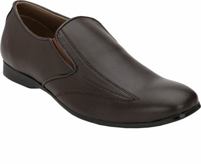 

AADIL Slip On For Men(Brown