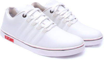 

Barton Power Play Canvas Unisex Sneakers Sneakers For Men(White