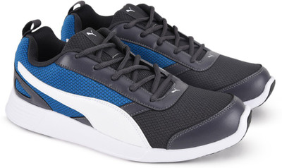 

Puma Fettle Mesh Running Shoes For Men(Multicolor, Periscope-lapis blue-puma white
