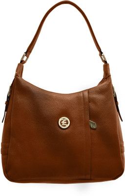 

JFL-Jewellery For Less Women Formal Brown Genuine Leather Shoulder Bag