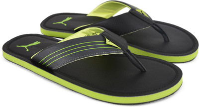 

Puma Blink Duo Flip Flops, Puma black-dark shadow-limepunch