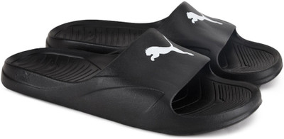 

Puma Divecat Slides, Black-white