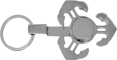 

Montez 2 IN 1 Anchor Metal Key chain cum Fidget Spinner Toy(Multicolor)