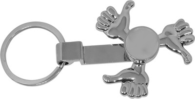 

Montez 2 IN 1 Thumps Up Metal Keychain cum Fidget Spinner Toy(Multicolor)