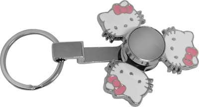 

Montez 2 IN 1 Hello Kitty Key Chain Fidget Spinner Toy(Multicolor)