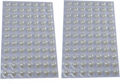 

Saamarth Impex  Crystal Stickers Sticker(Pack of 2, Creamy white