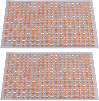 

Saamarth Impex  Crystal Stickers Sticker(Pack of 2, Shiny orange