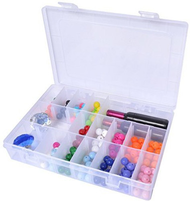 

Sukot 24 Compartments Storage Box(White)