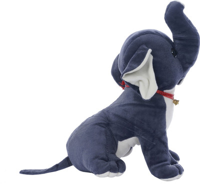 

Aarushi Stuffed Toy Elephant - 26 cm(Multicolor)