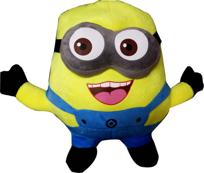 

kaykon Despicable Me Minion Plush Stuffed Naughty Minion on Flipkart - 16 inch - 40 cm(Yellow, Blue), Blue;yellow