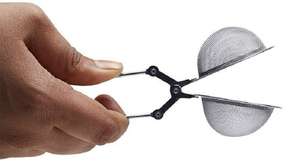 

Bruzone Mini Spoon Leaves Herb Mesh Ball Infuser A17 Tea Strainer(Pack of 1)