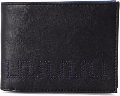 

Baggit Men Black Artificial Leather Wallet(6 Card Slots)