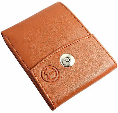 

ALTON Girls Tan Genuine Leather Wallet(6 Card Slots), Brown