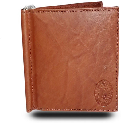 

MR Leather Men Brown Genuine Leather Wallet(6 Card Slots)