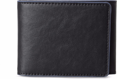 

Baggit Men Black Artificial Leather Wallet(6 Card Slots)